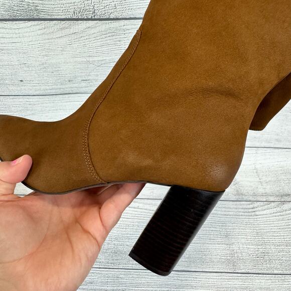 Dolce Vita Women's Nedi Brown Nubuck Pointed Toe Knee High Boots Size 9.5 - Picture 11 of 12